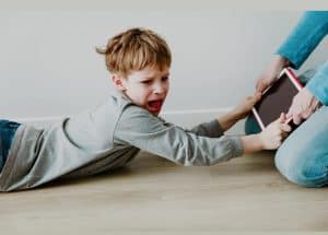 Niet houden aan schermafspraken